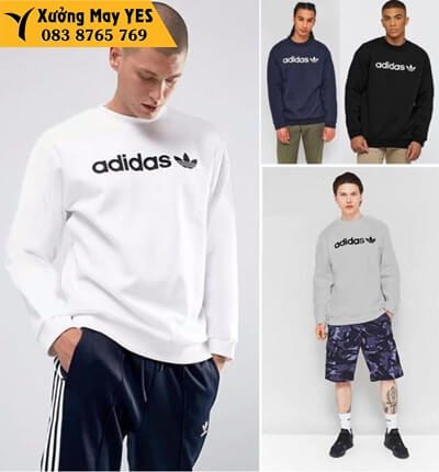 áo thun tay dài nam adidas